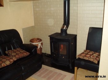 Typical fire installation by SIRS.IE