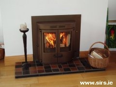 Typical fire installation by SIRS.IE