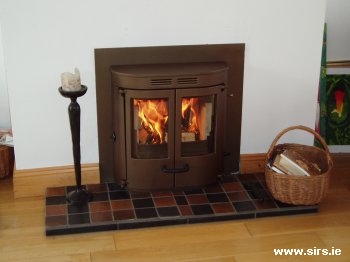 Typical fire installation by SIRS.IE