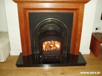 Typical fire installation by SIRS.IE