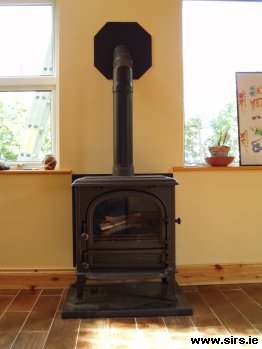 Typical fire installation by SIRS.IE