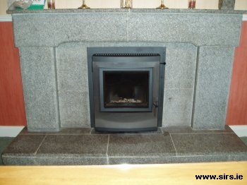 Typical fire installation by SIRS.IE