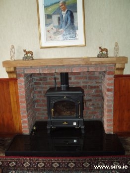 Typical fire installation by SIRS.IE