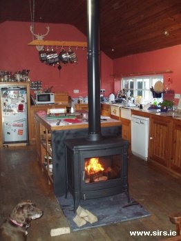 Typical fire installation by SIRS.IE