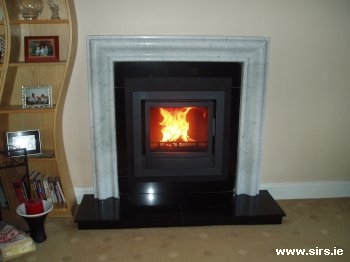 Typical fire installation by SIRS.IE