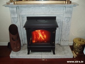 Typical fire installation by SIRS.IE