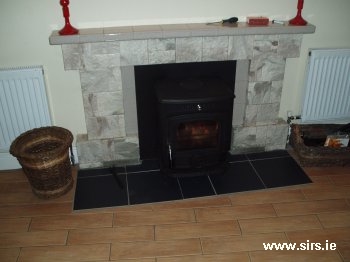 Typical fire installation by sirs.ie